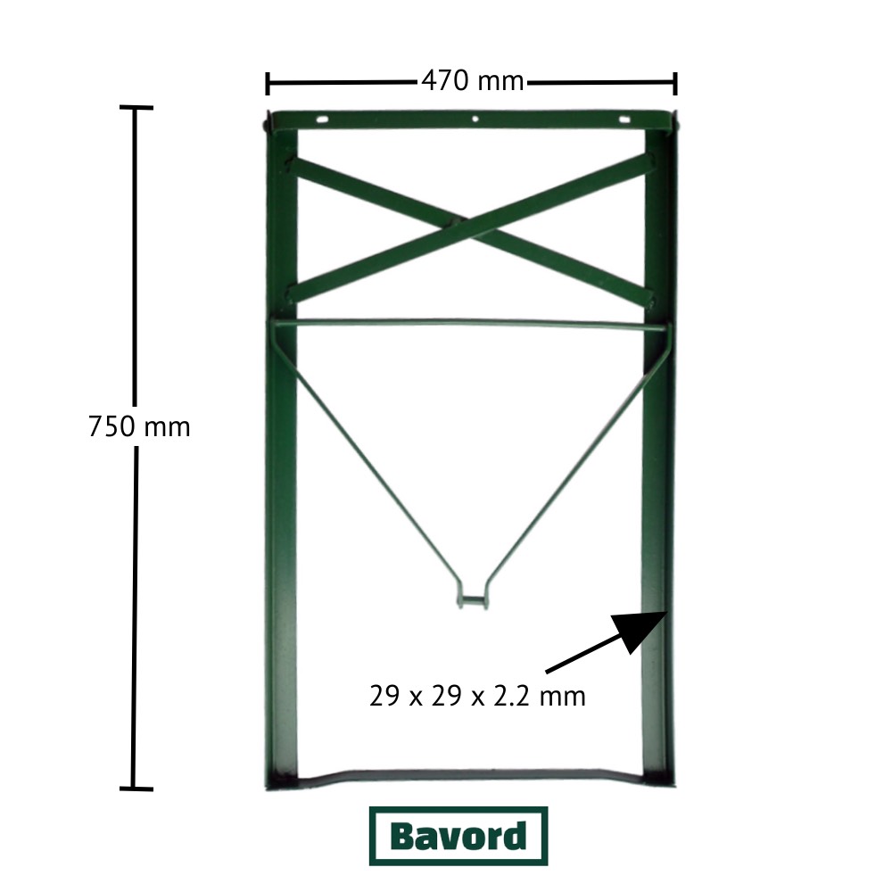 Asztalláb 50 cm STANDARD - sorpad garnitura - 4